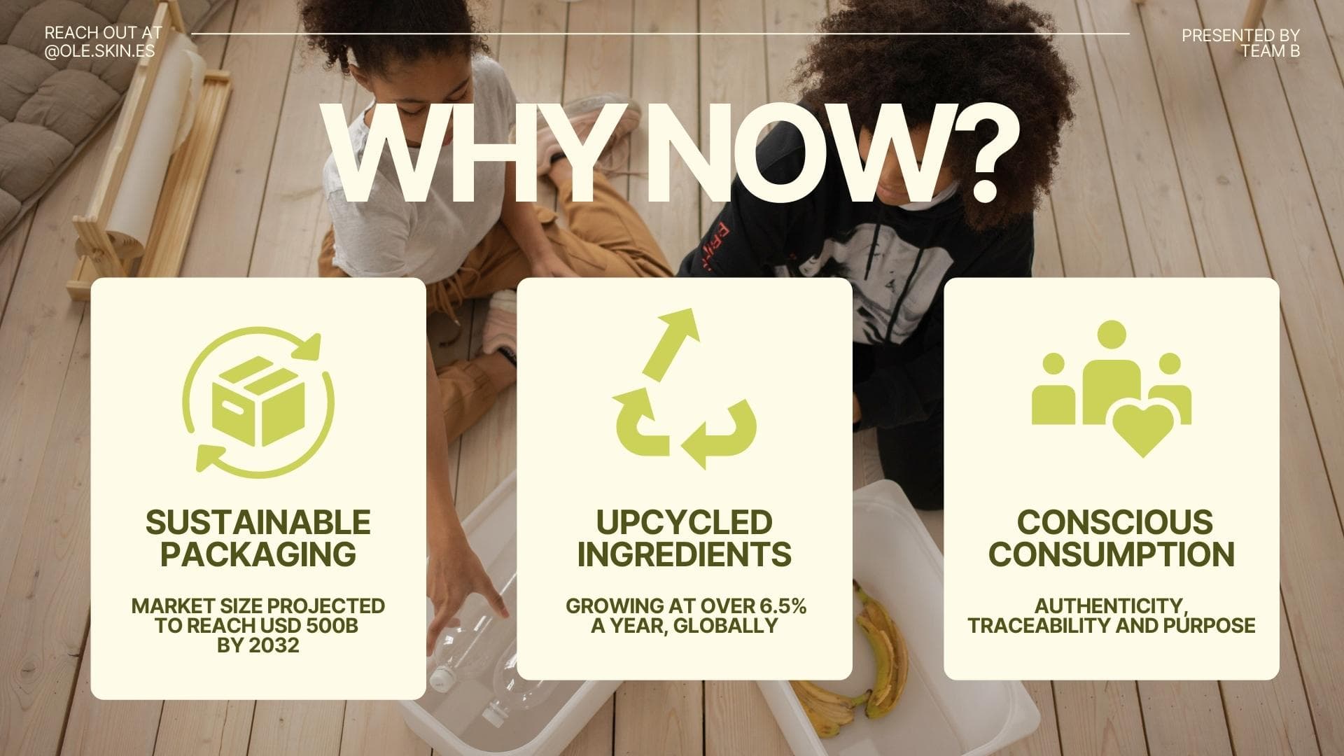 Venture born from sustainable innovation and systems thinking