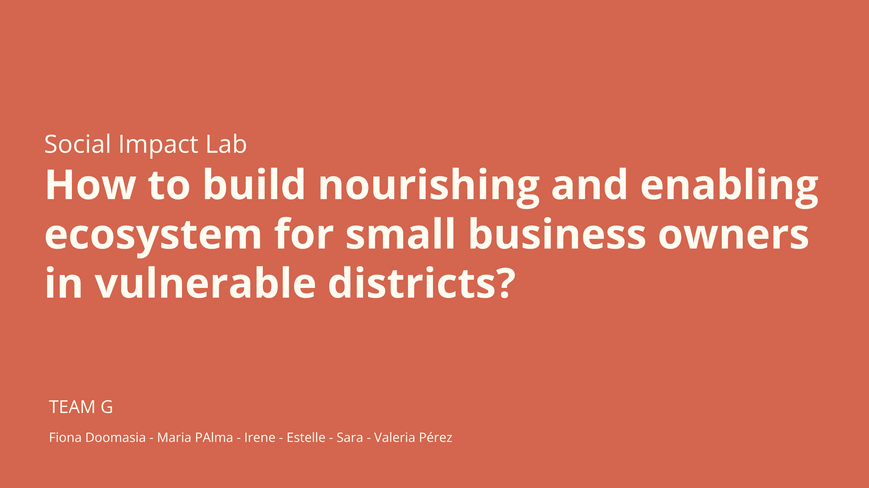 Strategic Research & Ecosystem Design for Social Impact